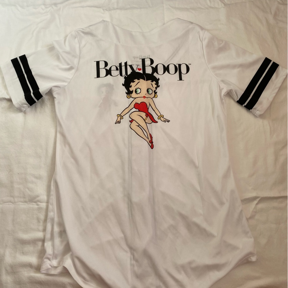 Original Betty Boop baseball tee.